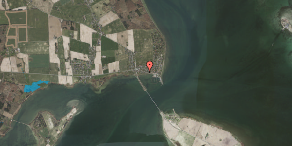 Oversvømmelsesrisiko fra vandløb på Kalvehave Havnevej 20, 4771 Kalvehave