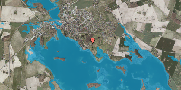 Oversvømmelsesrisiko fra vandløb på Søbakken 4, 4930 Maribo