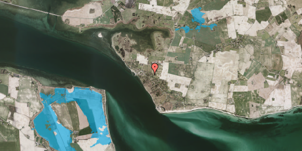 Oversvømmelsesrisiko fra vandløb på Bjarkesvej 18, 4792 Askeby