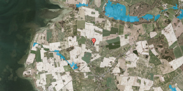 Oversvømmelsesrisiko fra vandløb på Lusmosevej 1, 4792 Askeby