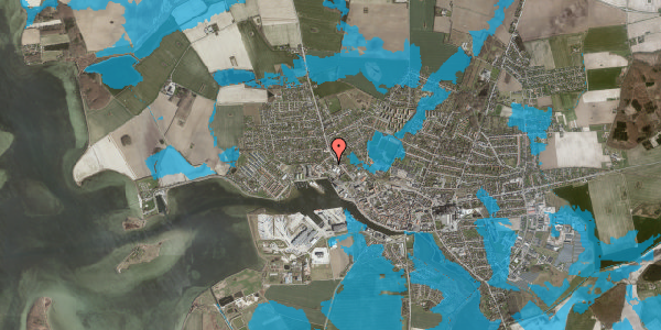 Oversvømmelsesrisiko fra vandløb på Avenavej 5, 4900 Nakskov