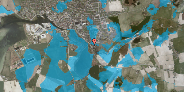 Oversvømmelsesrisiko fra vandløb på Lienlund 3, 4900 Nakskov