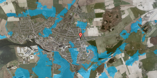 Oversvømmelsesrisiko fra vandløb på Skolevej 1, 4900 Nakskov