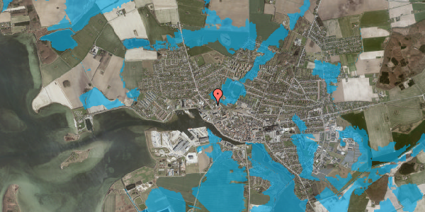 Oversvømmelsesrisiko fra vandløb på Tårsvej 10, 4900 Nakskov