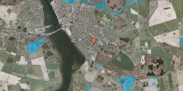Oversvømmelsesrisiko fra vandløb på Fynsvej 3, 2. th, 4800 Nykøbing F
