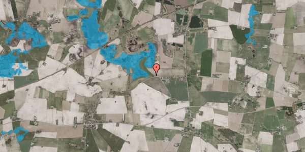 Oversvømmelsesrisiko fra vandløb på Brydebjergvej 6, 4880 Nysted