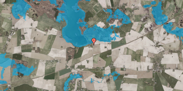 Oversvømmelsesrisiko fra vandløb på Sørupvej 5, 4894 Øster Ulslev