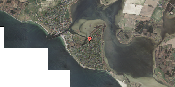 Oversvømmelsesrisiko fra vandløb på Enø Kystvej 121, 4736 Karrebæksminde