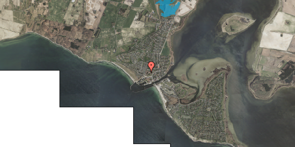 Oversvømmelsesrisiko fra vandløb på Lodshaven 19, 4736 Karrebæksminde