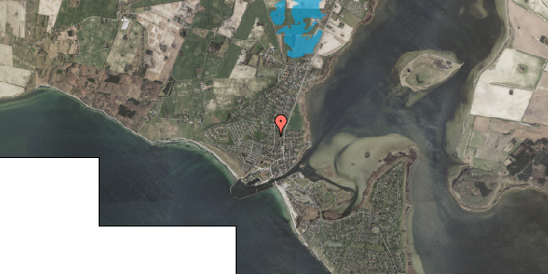 Oversvømmelsesrisiko fra vandløb på Rønhave Parkvej 34, 4736 Karrebæksminde