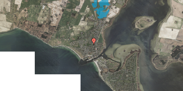 Oversvømmelsesrisiko fra vandløb på Rønhave Parkvej 42, 4736 Karrebæksminde