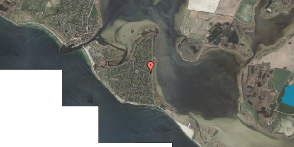 Oversvømmelsesrisiko fra vandløb på Strandgårdsvej 12, 4736 Karrebæksminde
