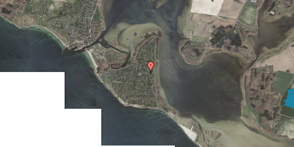 Oversvømmelsesrisiko fra vandløb på Strandgårdsvej 23, 4736 Karrebæksminde