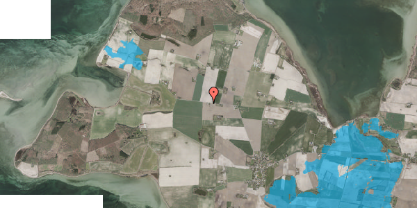 Oversvømmelsesrisiko fra vandløb på Mygget Alle 1, 4840 Nørre Alslev