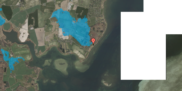 Oversvømmelsesrisiko fra vandløb på Bøged Strandvej 22, 4720 Præstø