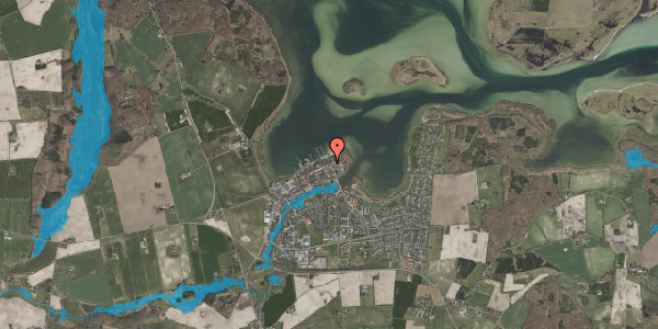Oversvømmelsesrisiko fra vandløb på Klosternakken 13, 4720 Præstø