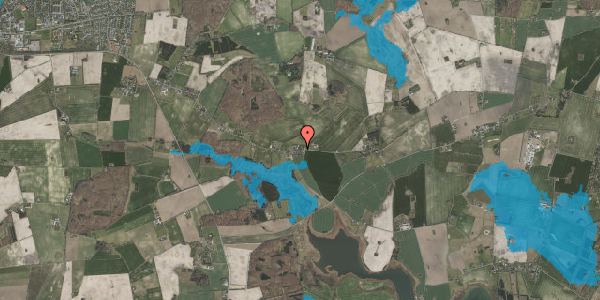 Oversvømmelsesrisiko fra vandløb på Smidstrupvej 35, 4720 Præstø