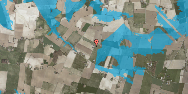 Oversvømmelsesrisiko fra vandløb på Svanekærvej 3, 4900 Nakskov