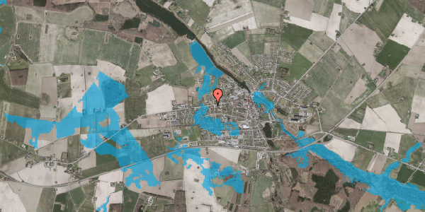Oversvømmelsesrisiko fra vandløb på Maribovej 23, 1. th, 4990 Sakskøbing