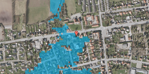 Oversvømmelsesrisiko fra vandløb på Maribovej 35, 4990 Sakskøbing