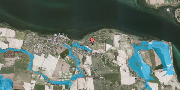 Oversvømmelsesrisiko fra vandløb på Birkehegnet 1, 4850 Stubbekøbing
