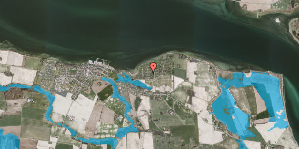 Oversvømmelsesrisiko fra vandløb på Birkehegnet 18, 4850 Stubbekøbing