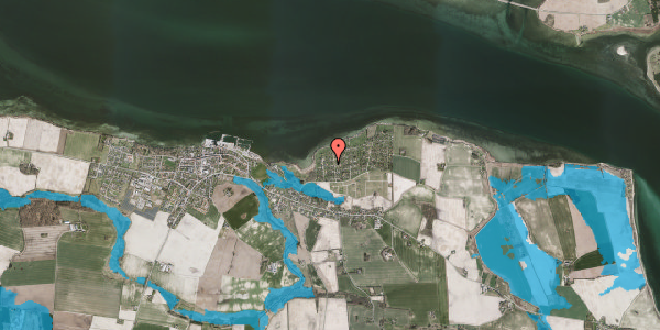 Oversvømmelsesrisiko fra vandløb på Birkehegnet 31, 4850 Stubbekøbing