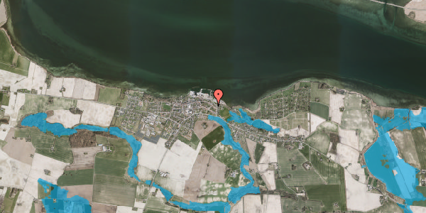 Oversvømmelsesrisiko fra vandløb på Grønnegade 44, 4850 Stubbekøbing