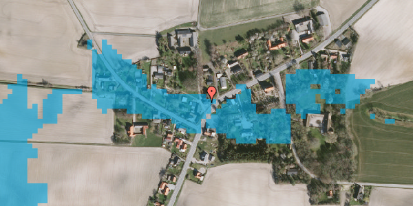 Oversvømmelsesrisiko fra vandløb på Grønsundsvej 267, 4800 Nykøbing F