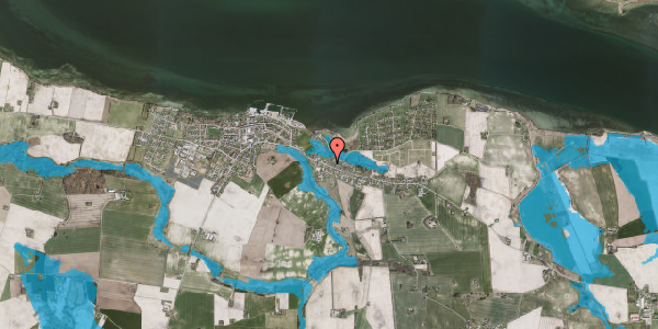 Oversvømmelsesrisiko fra vandløb på Orevej 21, 4850 Stubbekøbing