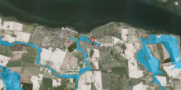 Oversvømmelsesrisiko fra vandløb på Orevej 27, 4850 Stubbekøbing