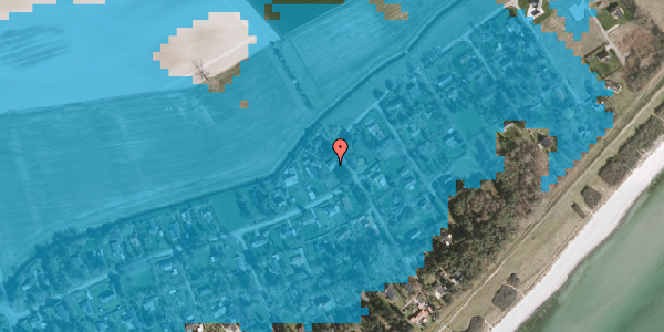 Oversvømmelsesrisiko fra vandløb på Sneppevejen 33, 4872 Idestrup