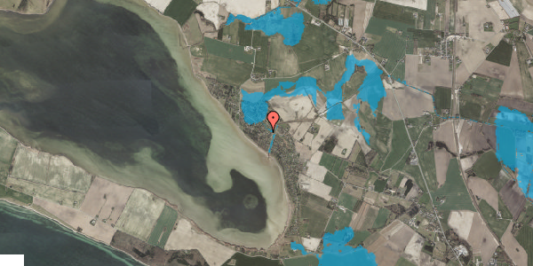 Oversvømmelsesrisiko fra vandløb på Dalvej 9, 4760 Vordingborg