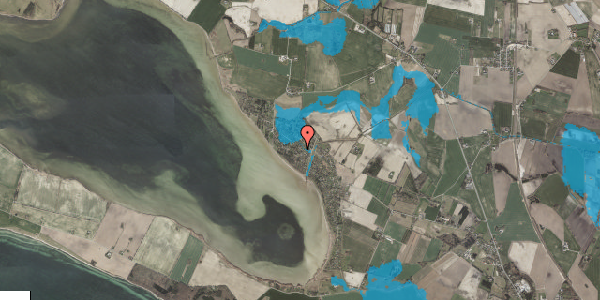 Oversvømmelsesrisiko fra vandløb på Dalvej 11, 4760 Vordingborg