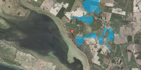 Oversvømmelsesrisiko fra vandløb på Klydevej 1, 4760 Vordingborg