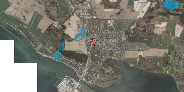 Oversvømmelsesrisiko fra vandløb på Marienbergvej 27, 4760 Vordingborg