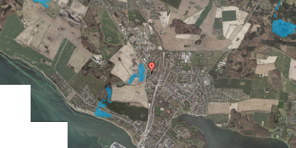 Oversvømmelsesrisiko fra vandløb på Skoleparken 3, 2. 1, 4760 Vordingborg