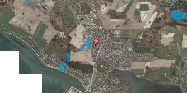 Oversvømmelsesrisiko fra vandløb på Skoleparken 9, 1. 4, 4760 Vordingborg