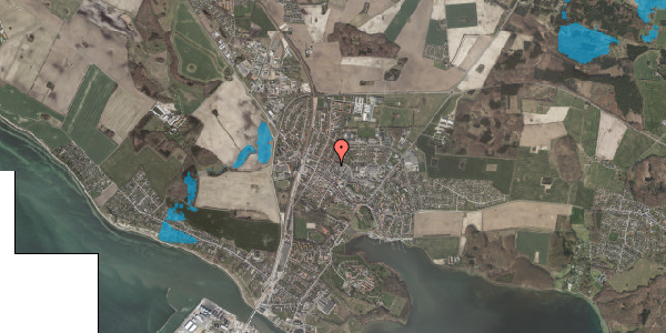Oversvømmelsesrisiko fra vandløb på Vognmandsmarken 78, 4760 Vordingborg