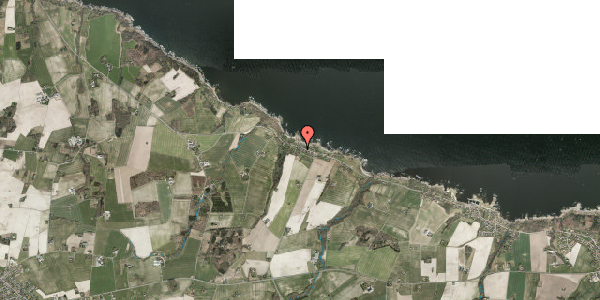 Oversvømmelsesrisiko fra vandløb på Bølshavn 14B, 3740 Svaneke