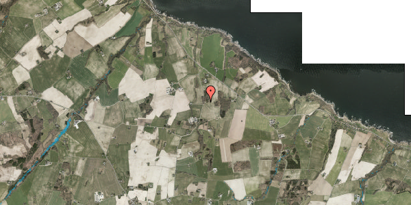 Oversvømmelsesrisiko fra vandløb på Kirkebyvej 52, 3751 Østermarie