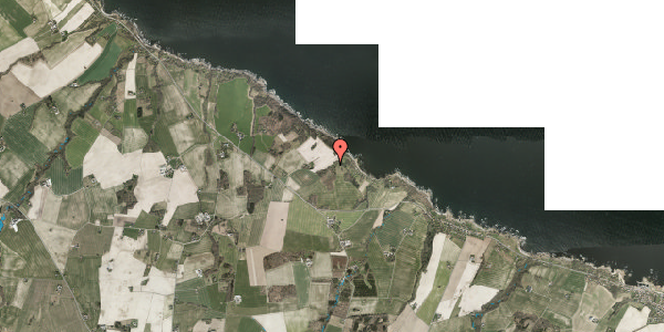Oversvømmelsesrisiko fra vandløb på Ypnasted 21, 3751 Østermarie