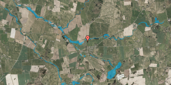 Oversvømmelsesrisiko fra vandløb på Blangstrupvej 9, 5610 Assens