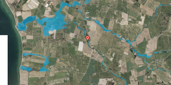 Oversvømmelsesrisiko fra vandløb på Karupvej 9, st. tv, 5610 Assens