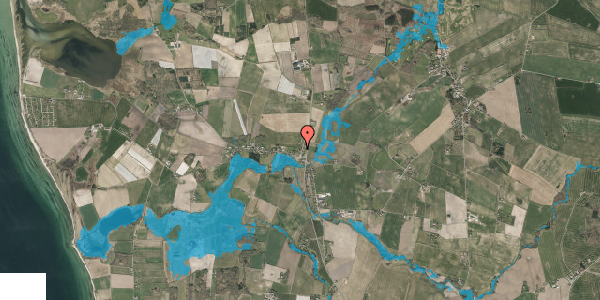 Oversvømmelsesrisiko fra vandløb på Torupvej 5, 5610 Assens