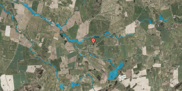 Oversvømmelsesrisiko fra vandløb på Turupvej 65, 5610 Assens