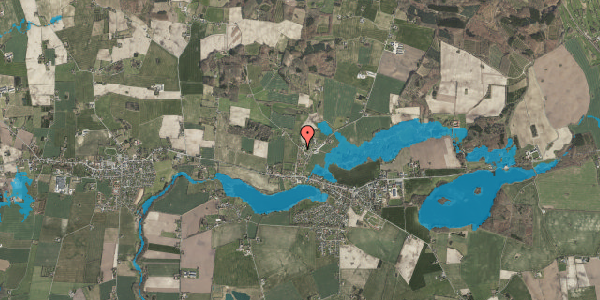 Oversvømmelsesrisiko fra vandløb på Kohavevej 13, 5762 Vester Skerninge