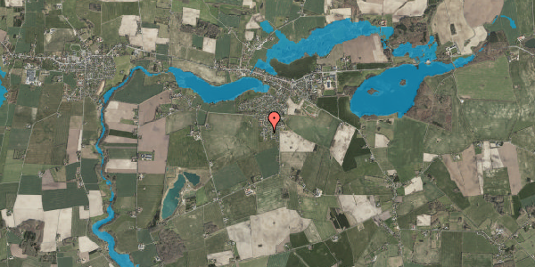 Oversvømmelsesrisiko fra vandløb på Sømarken 133, 5762 Vester Skerninge