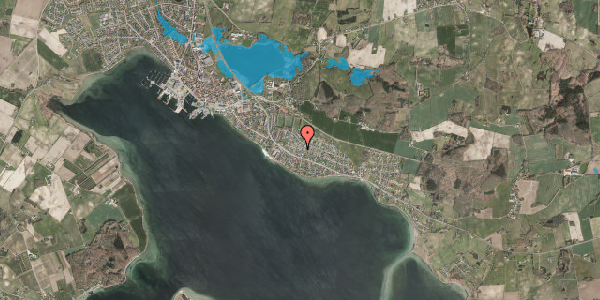 Oversvømmelsesrisiko fra vandløb på Hellig Kors Vænget 6, 5600 Faaborg