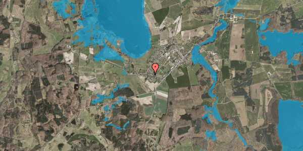 Oversvømmelsesrisiko fra vandløb på Immerkærvej 21, 5600 Faaborg